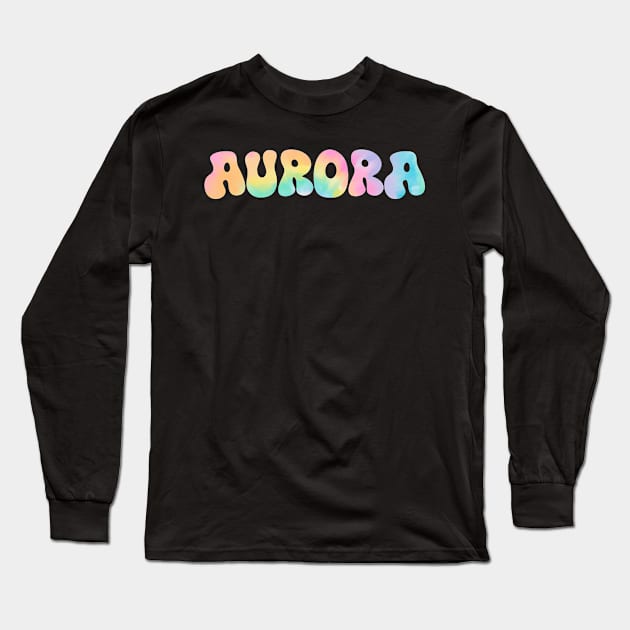 Aurora Long Sleeve T-Shirt by bestStickers